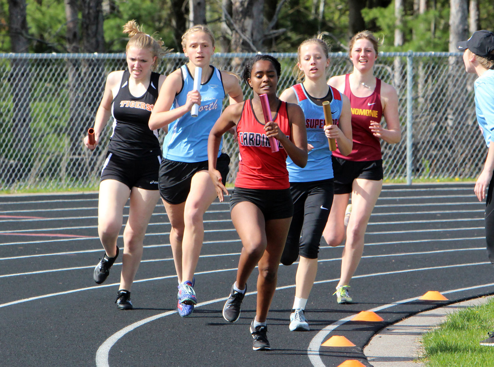 Division 1 track and field regionals at Menomonie 5-20-19